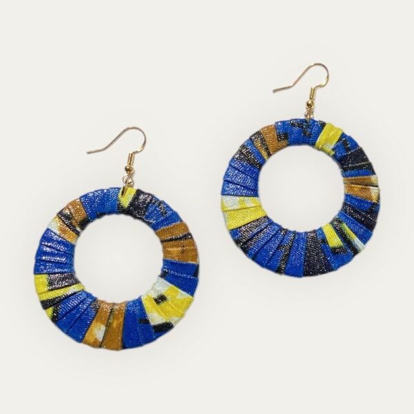 Boucles d'oreilles Xena Azur