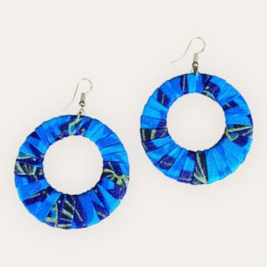 Boucles d'oreilles Xena Azur