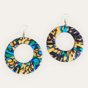 Boucles d'oreilles Xena Brown