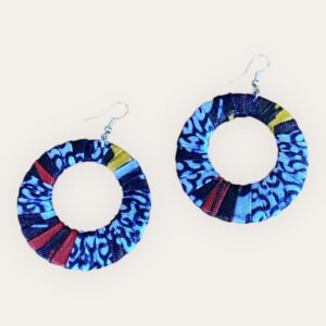 Boucles d'oreilles Xena Azur