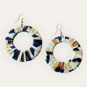 Boucles d'oreilles Xena Brown