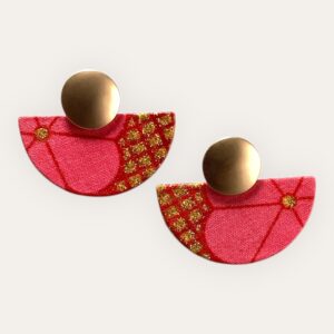 Boucle d'oreille SALY Pink