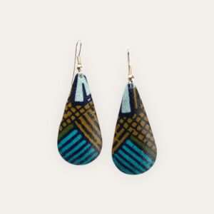 Boucle d'oreille ZOÉ Azur