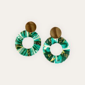 Boucle d'oreille Maï Jade