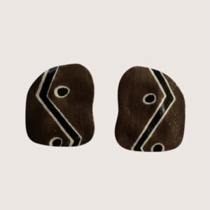Boucle d'oreille ORA Brown