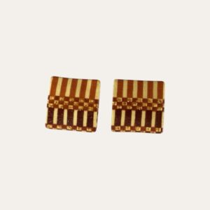 Boucle d'oreille AKIMI Brown