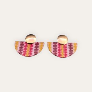 Boucle d'oreille SALY Pink