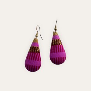 Boucle d'oreille ZOÉ Pink