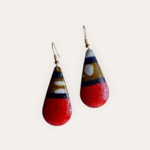 Boucle d'oreille ZOÉ Rubis