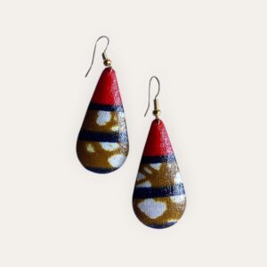 Boucle d'oreille ZOÉ Rubis