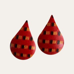 Boucle d'oreille LOLA Rubis